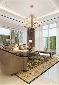 Thiết kế nội thất biệt thự hiện đại FLC Thanh Hóa