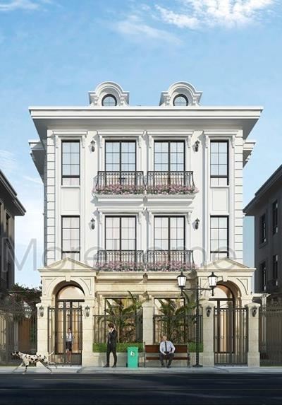  Thiết kế biệt thự cổ điển cao cấp VINHOMES GREEN BAY