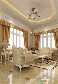 Thiết kế nội thất biệt thự tân cổ điển tại Quận 2 - Anh Thiện Thảo Điền