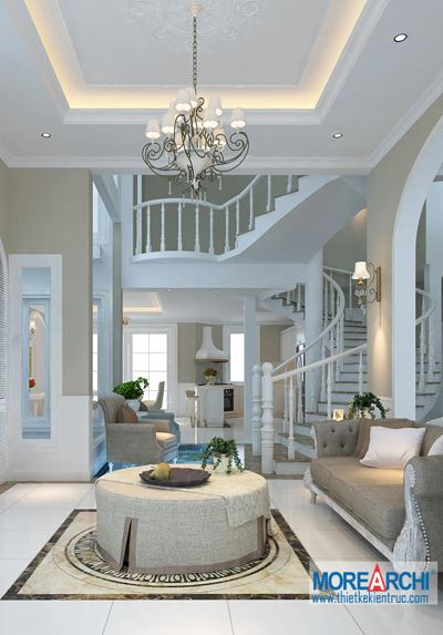  Thiết kế nội thất biệt thự tân cổ điển cao cấp tại Hồ Chí Minh