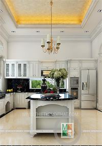 Thiết kế nội thất biệt thự tân cổ điển cao cấp - Anh Văn